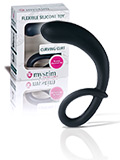 Mystim Curving Curt - Prostate Stimulator with E-Stim
